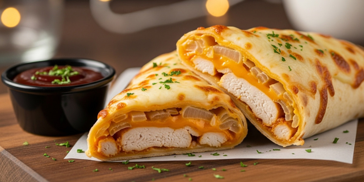 Delicious Chicken Roll Loaded with Fresh Ingredients and Flavor! Try Now